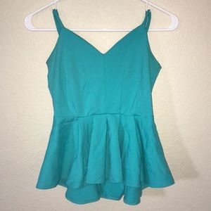 Blue Bebe top